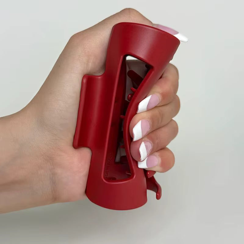 GLAMÉE SoftFlex Clip – Bendable Anti-Slip Silicone Hair Claw