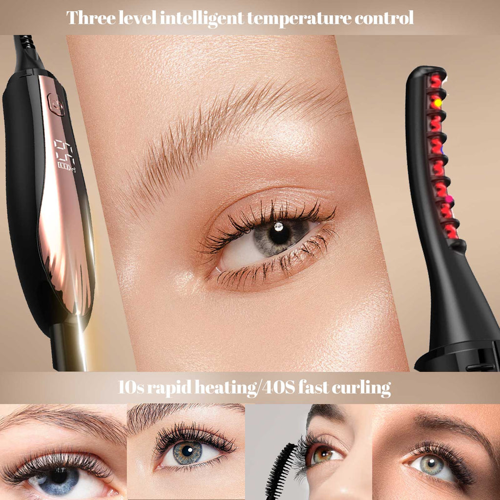 GLAMÉE LashLift Pro – Electric Heated Eyelash Curler