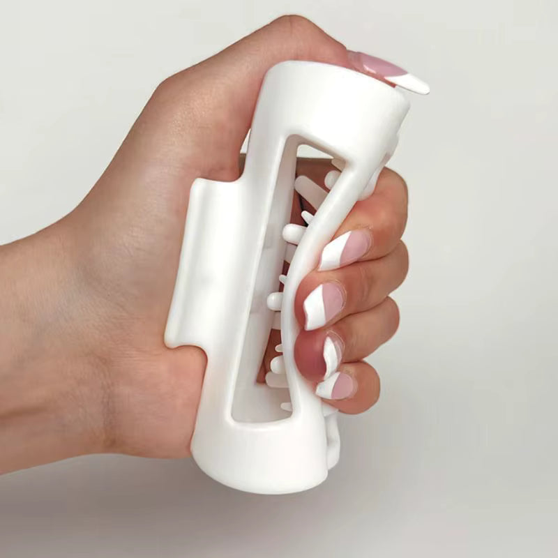 GLAMÉE SoftFlex Clip – Bendable Anti-Slip Silicone Hair Claw